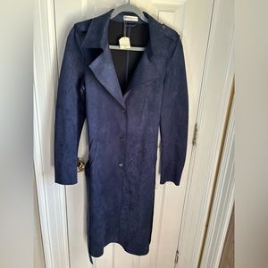 Patrizia Luca Suede Accent Jacket